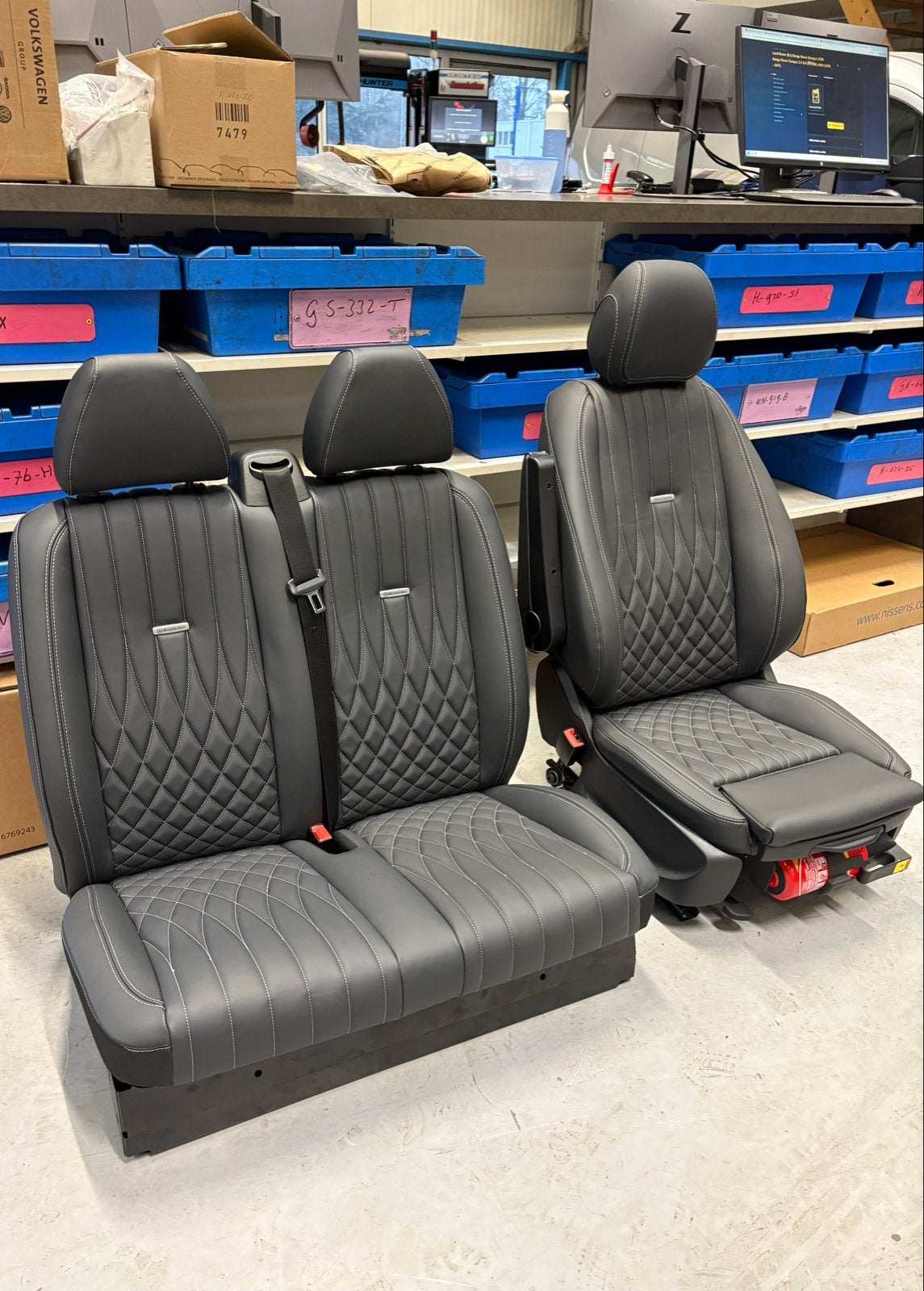 Mercedes Vito 447 Facelift Stoel & Bank Nappa Leer, Auto-onderdelen, Ophalen, Gebruikt, G, Mercedes-Benz