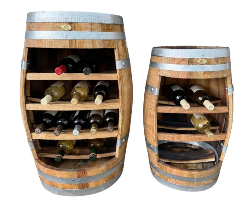 Regentonnen Vaten Bloembakken Vintage & Deco, Met kraantje, 150 liter of meer, Nieuw, Barrel Atelier