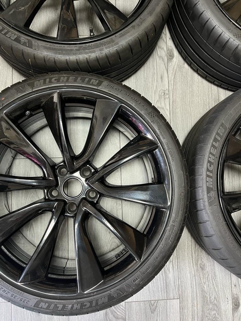 Tesla Model 3 Performance 20 inch velgen nieuw gecoat, Gebruikt, Velg(en), Ophalen of Verzenden, 235 mm