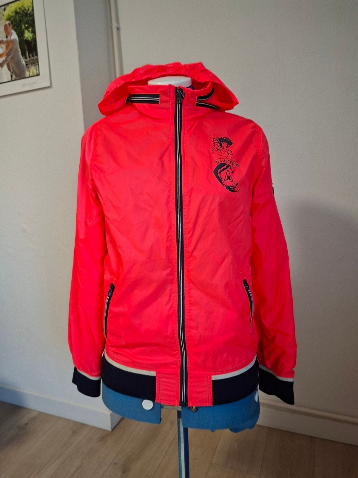 dames/kinderjas, Gaastra, maat S/36, oranje, wind/wandeljas, Gaastra, Oranje, Ophalen of Verzenden, Zo goed als nieuw