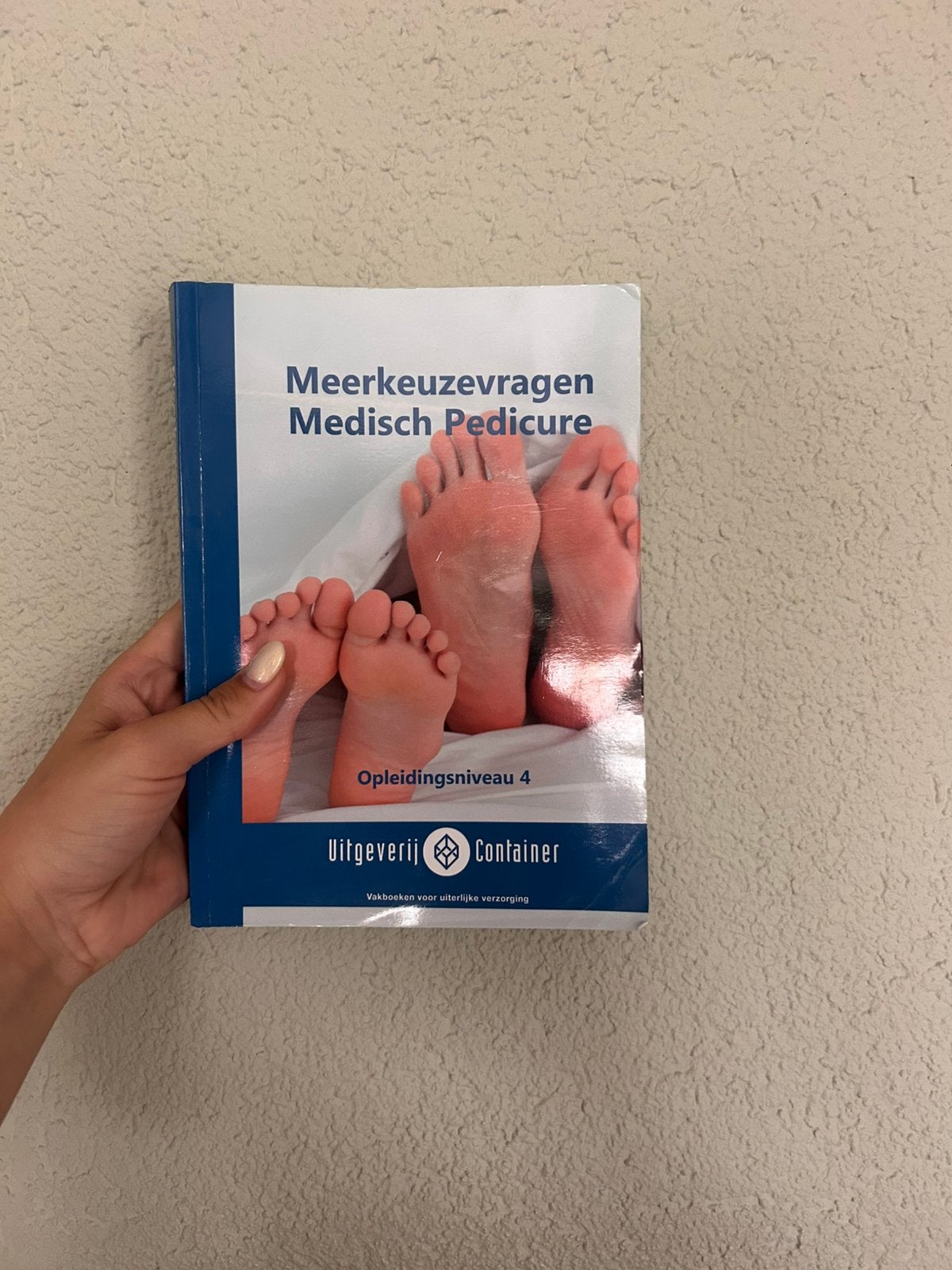 Meerkeuzevragen Medisch Pedicure Opleidingsniveau 4, Ophalen of Verzenden, Zo goed als nieuw, MBO