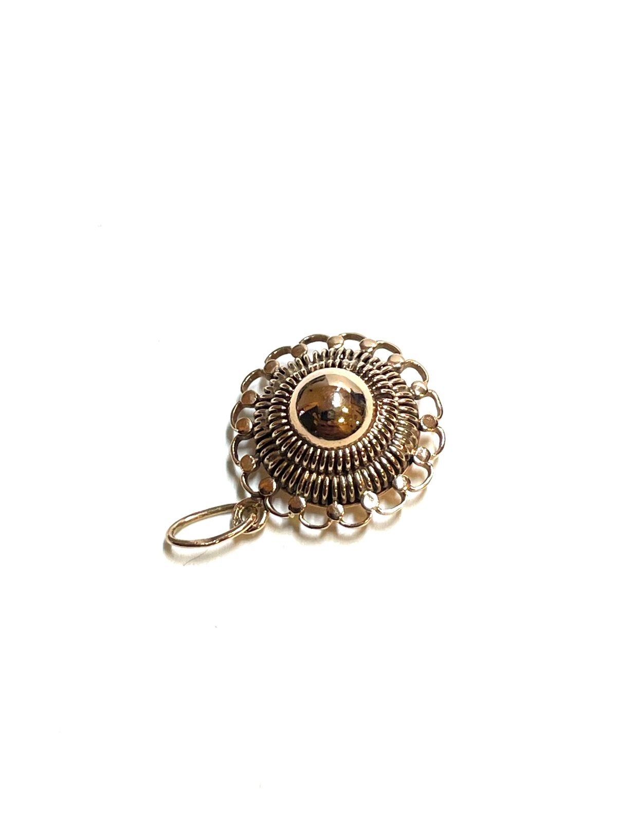 14k roségouden Zeeuwse knoop hanger, Overige voorstellingen, -, -, Ophalen of Verzenden