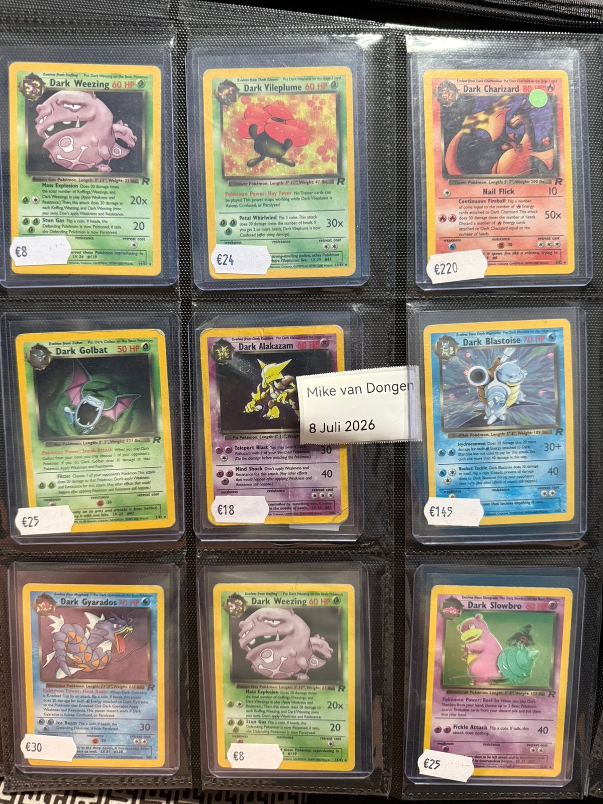 Team Rocket holo, Ophalen of Verzenden, Zo goed als nieuw