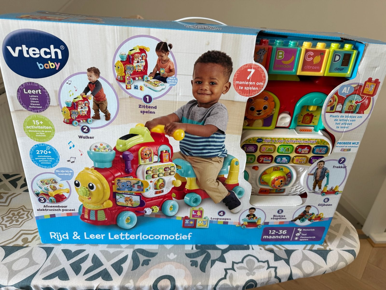 NIEUW IN DOOS | VTech Baby Rijd & Leer Letterlocomotief, Kinderen en Baby's, Speelgoed | Vtech, Ophalen, Nieuw, 2 tot 4 jaar