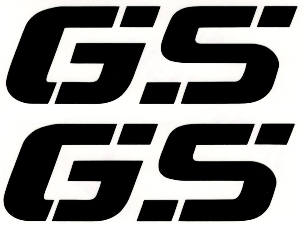 BMW GS sticker set #1, Verzenden