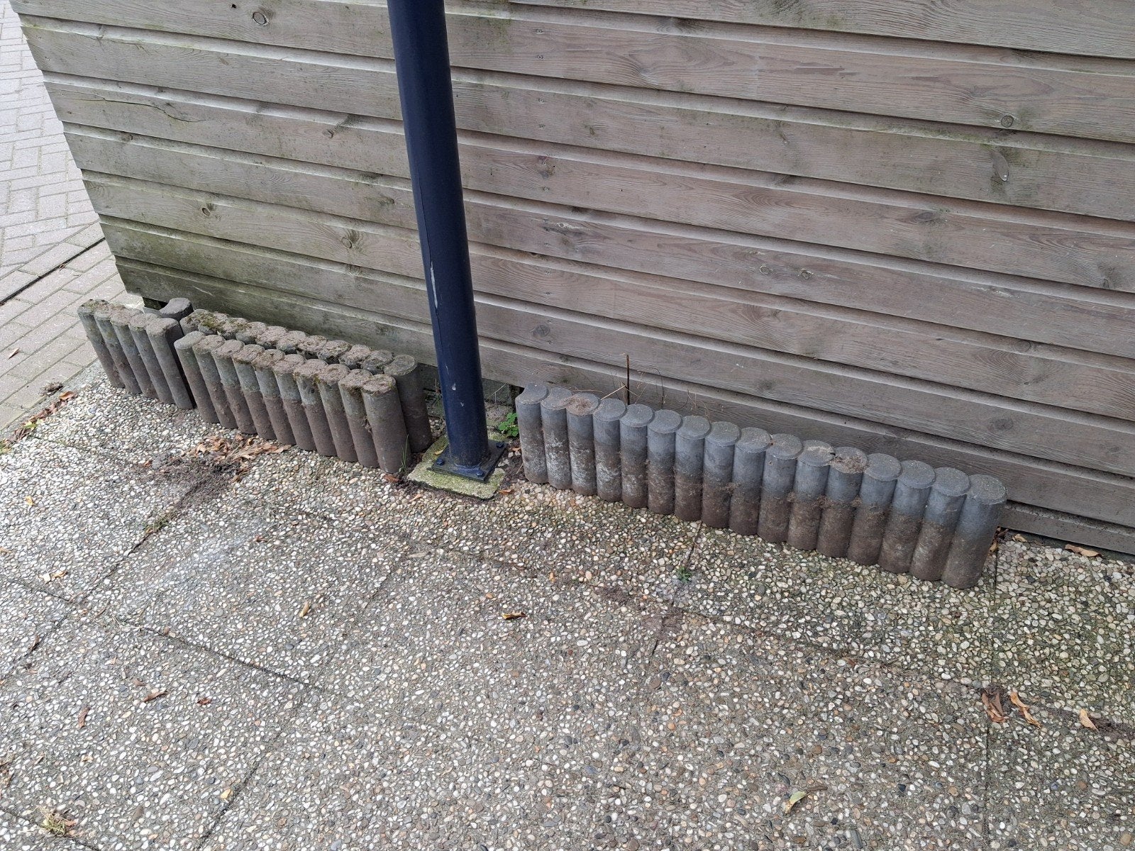 stoepranden gratis totaal 260 cm, Ophalen, Zwart, Overige materialen, Minder dan 5 m²