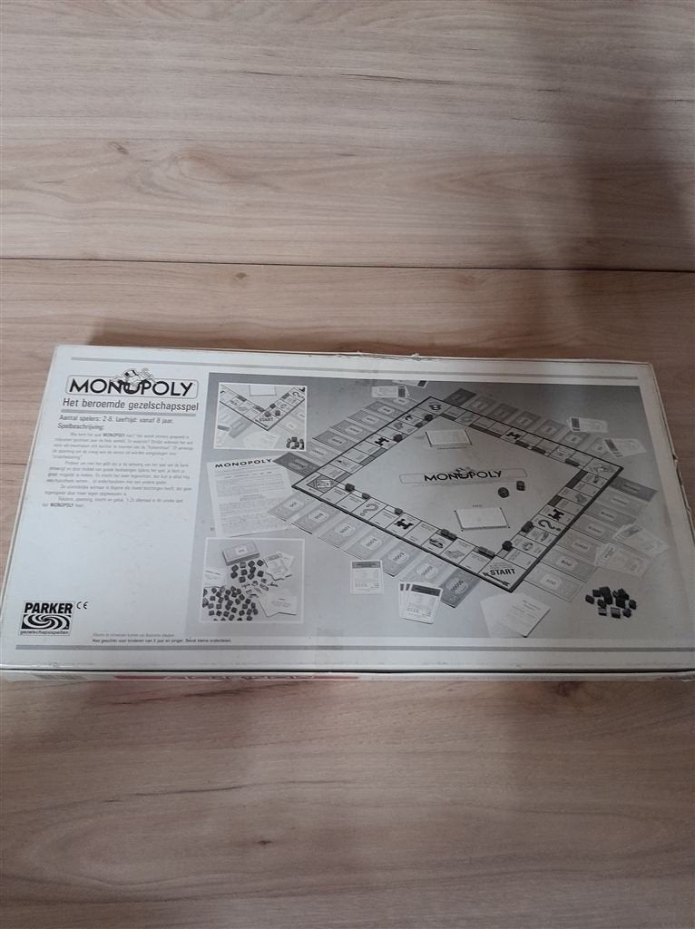 monopoly lange doos start op doos [s1119], Verzenden, Zo goed als nieuw