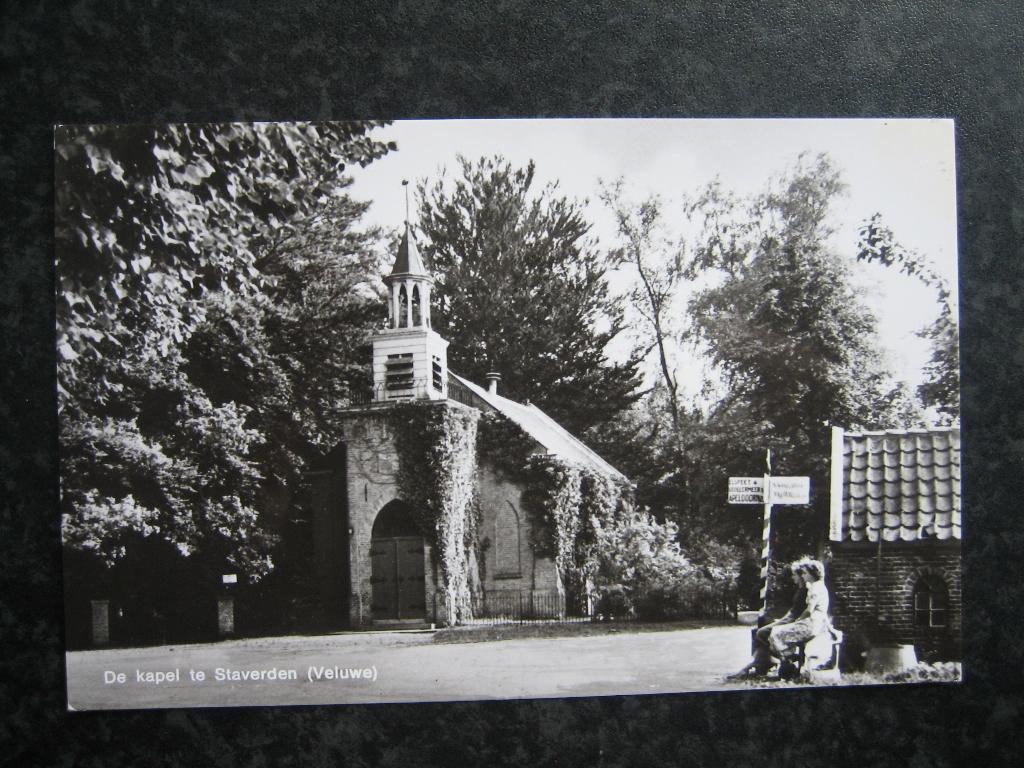 STAVERDEN Kapel 1974, Ophalen of Verzenden, 1960 tot 1980, Gelderland