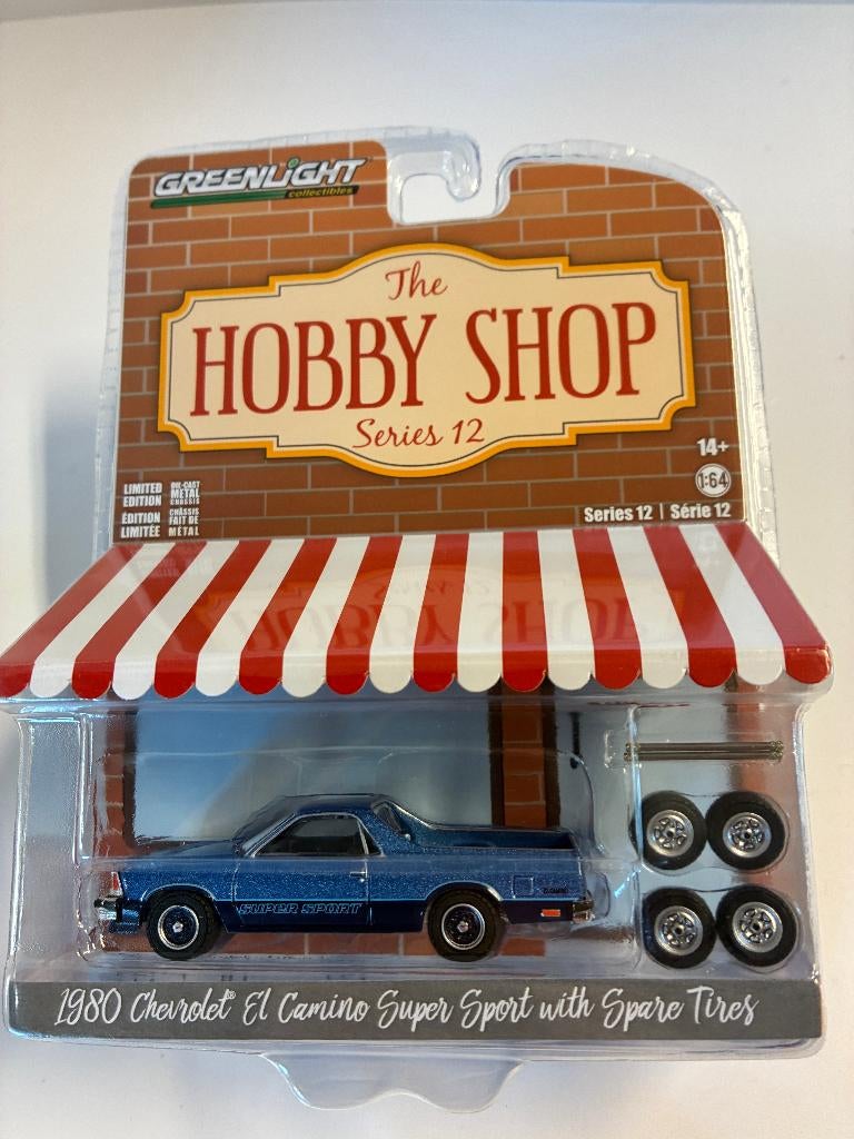 89633: Chevrolet El Camino Super Sport - 1980 - Spare Tires, Hobby en Vrije tijd, Modelauto's | Overige schalen, Nieuw, Auto, Ophalen of Verzenden