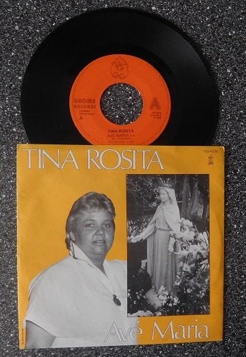GNOME 4338 Tina Rosita - avé Maria (vanaf € 1,75), Ophalen of Verzenden, Zo goed als nieuw, 7 inch, Levenslied of Smartlap