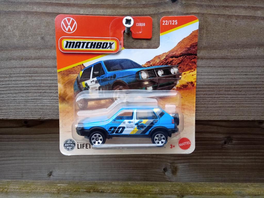 Volkswagen Golf 2 Country '90 Matchbox, Hobby en Vrije tijd, Modelauto's | Overige schalen, Nieuw, Auto, Ophalen