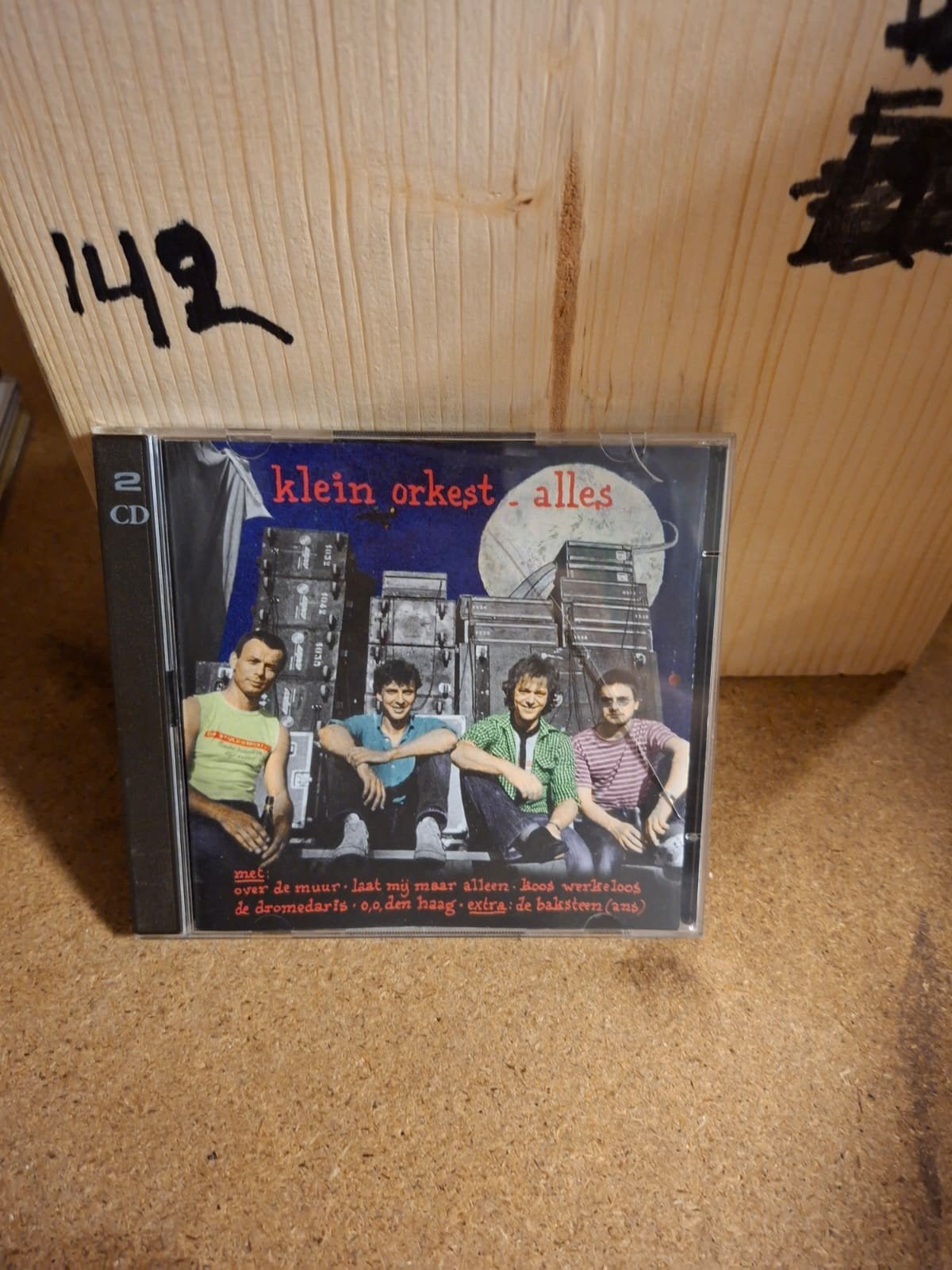 Klein Orkest - Alles (2CD), Ophalen of Verzenden, Gebruikt, Pop, Verzamelalbum