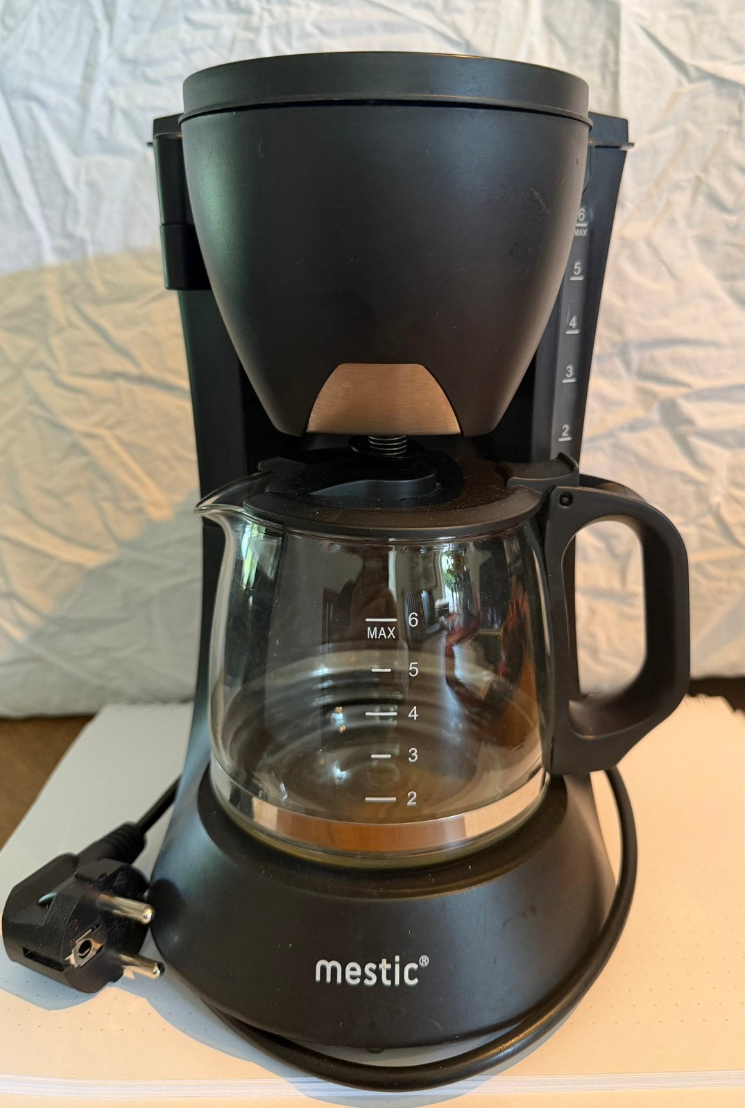 Mestic camping koffiezetapparaat MK60, Koffiemachine, Gemalen koffie, Ophalen of Verzenden, Zo goed als nieuw