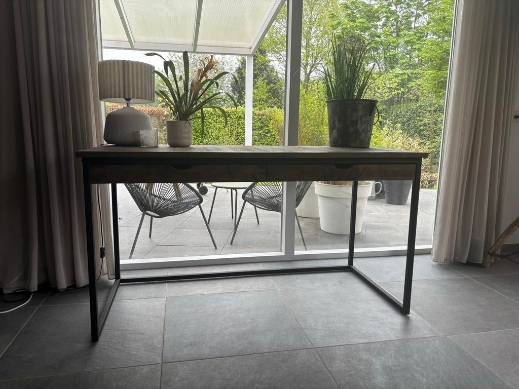 Rivièra Maison Bureau Shelter Island 150x70cm, Ophalen, Zo goed als nieuw, Overige merken, Hout