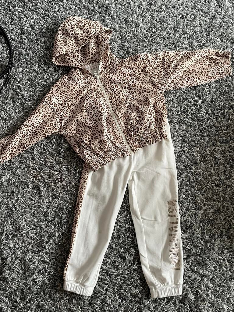 Monnalisa joggingpak 4 jaar, Ophalen of Verzenden, Zo goed als nieuw, Meisje, Setje