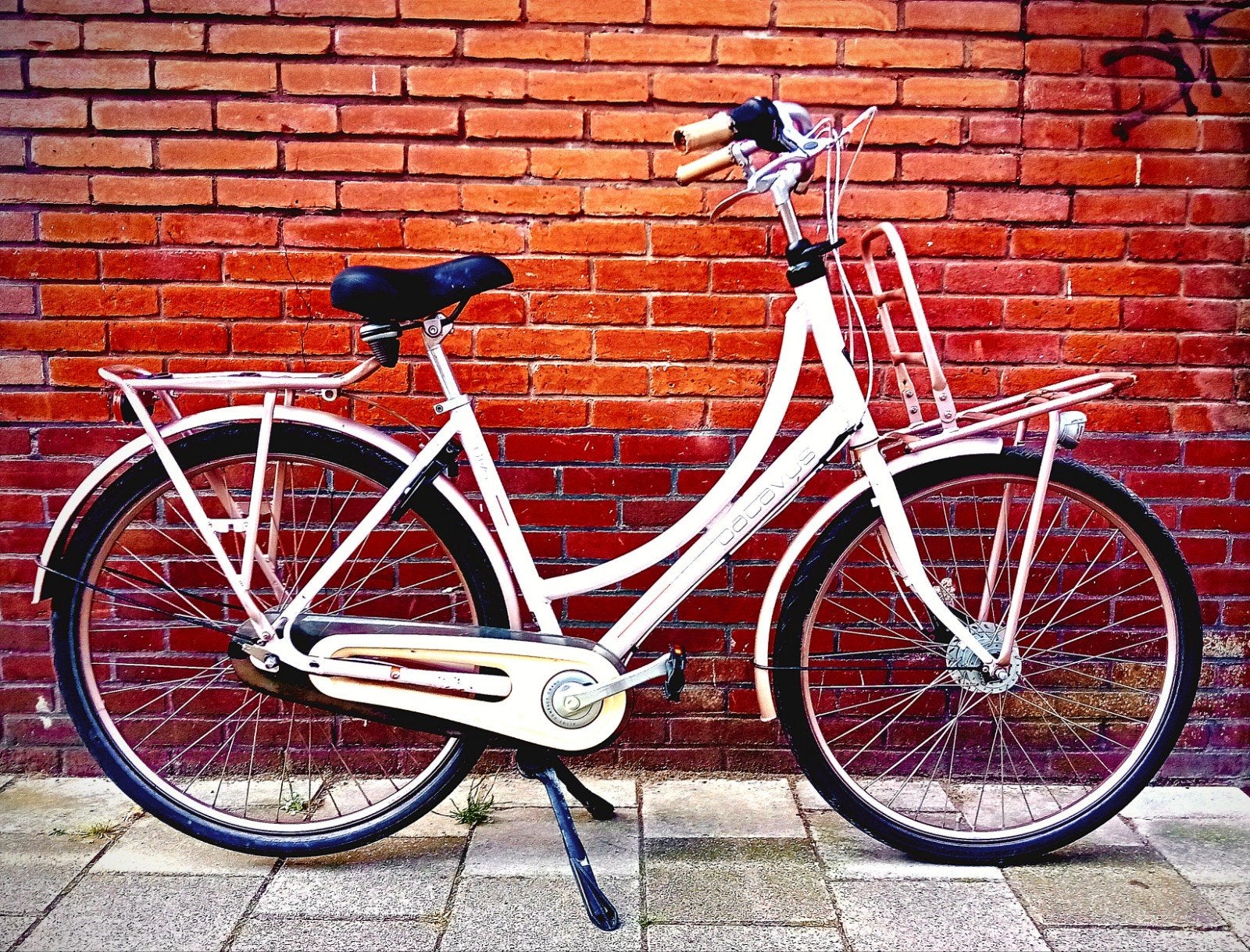 Nette Damesfiets met 7 Versnellingen en Dragers, Fietsen en Brommers, Fietsen | Dames | Damesfietsen, Ophalen, Batavus, Versnellingen