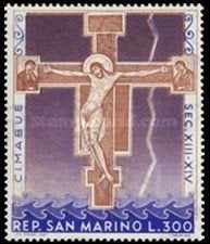 SAN MARINO 1967 Cimabue Schilderij, Michel: 902, Postfris., Verzenden, Overige landen, Postfris
