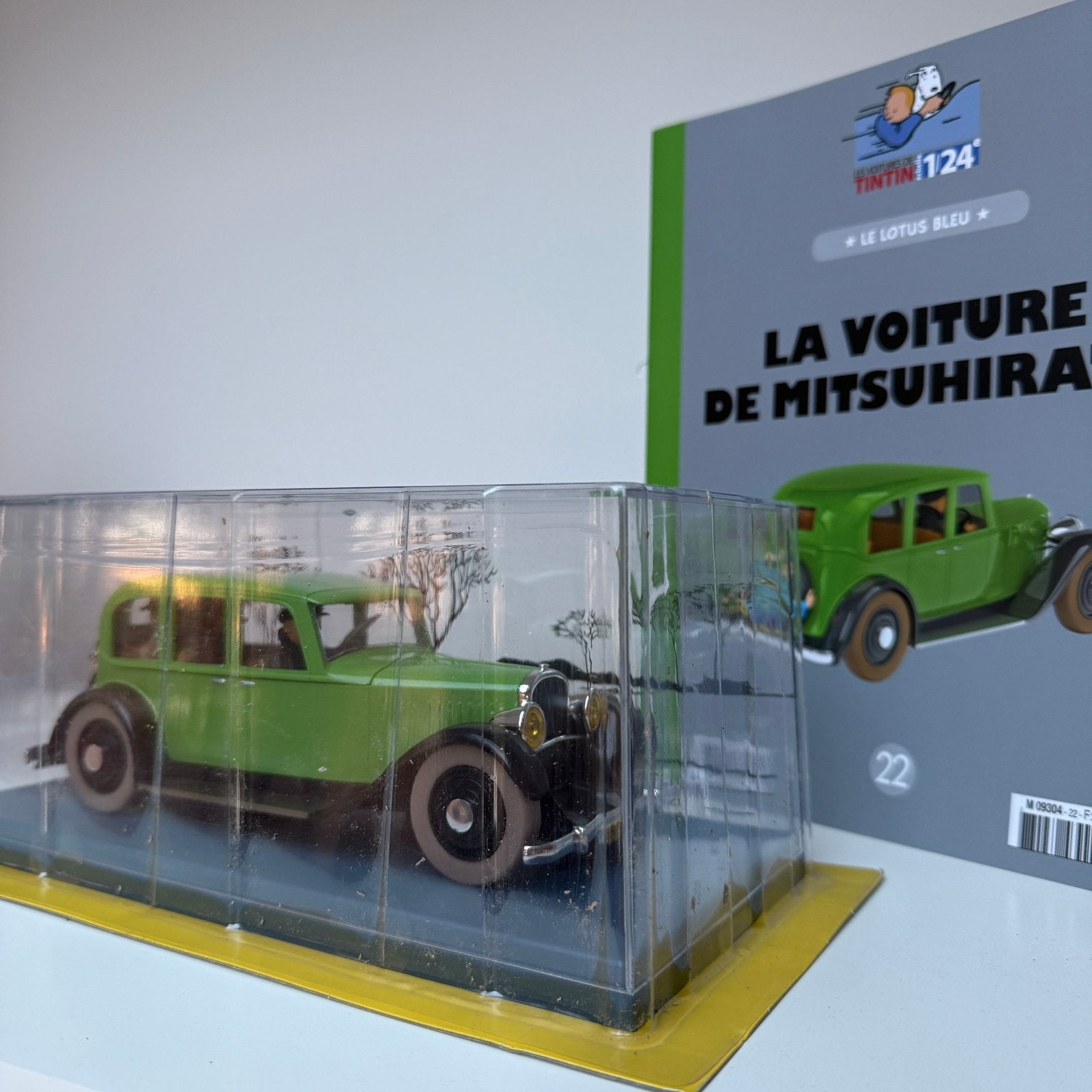 Kuifje 1:24 auto Moulinsart - Mitsuhirato's auto, Ophalen of Verzenden, Zo goed als nieuw, Auto