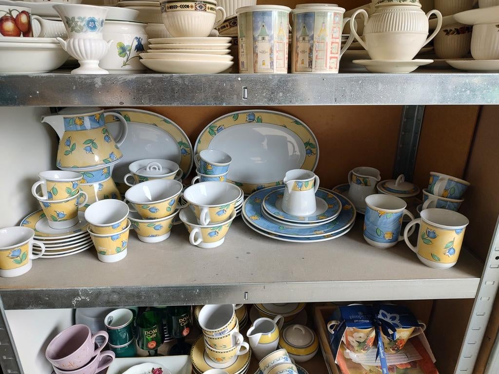 Winterling servies met tulpen, Huis en Inrichting, Ophalen of Verzenden, Zo goed als nieuw