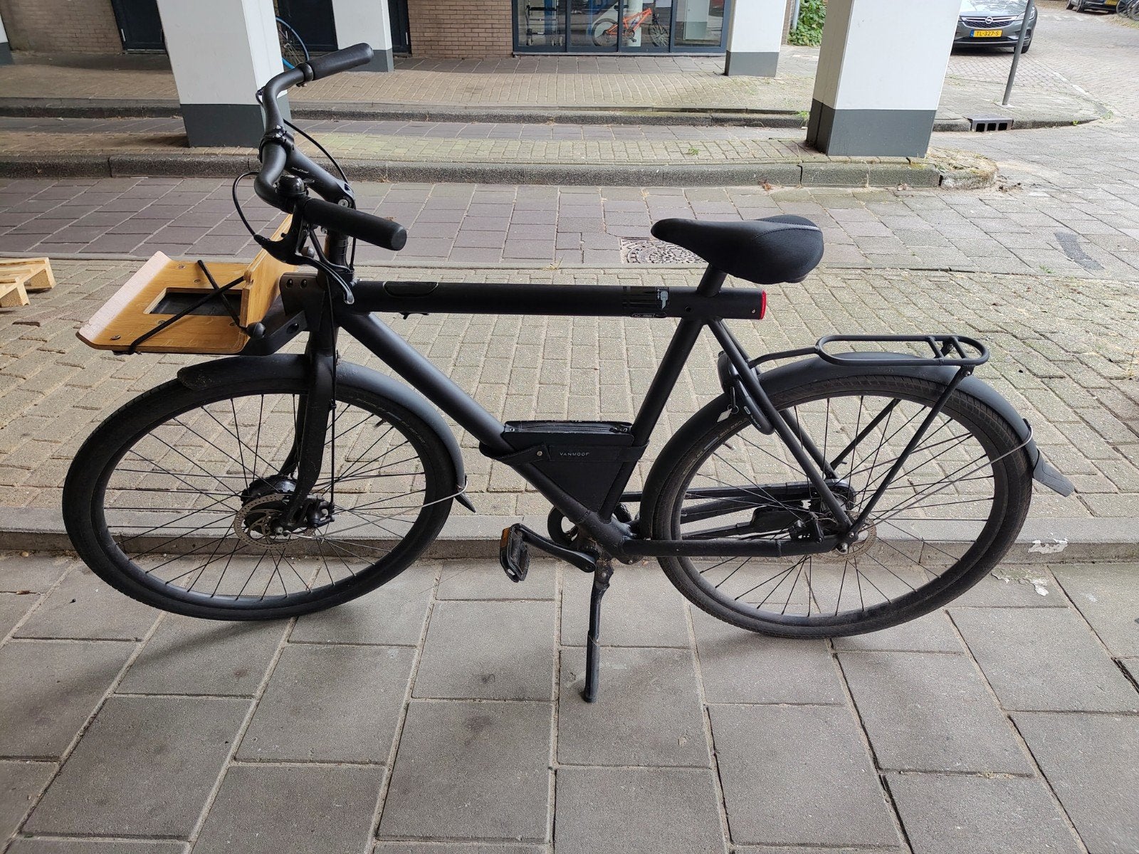 Van Moof Electrified S - Accu defect - voor onderdelen, Fietsen en Brommers, Ophalen, Gebruikt, Vanmoof