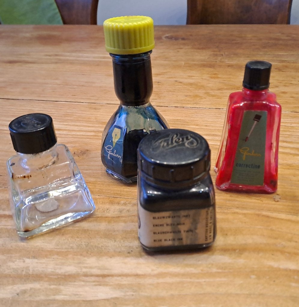 3 inktpotjes, Ophalen of Verzenden