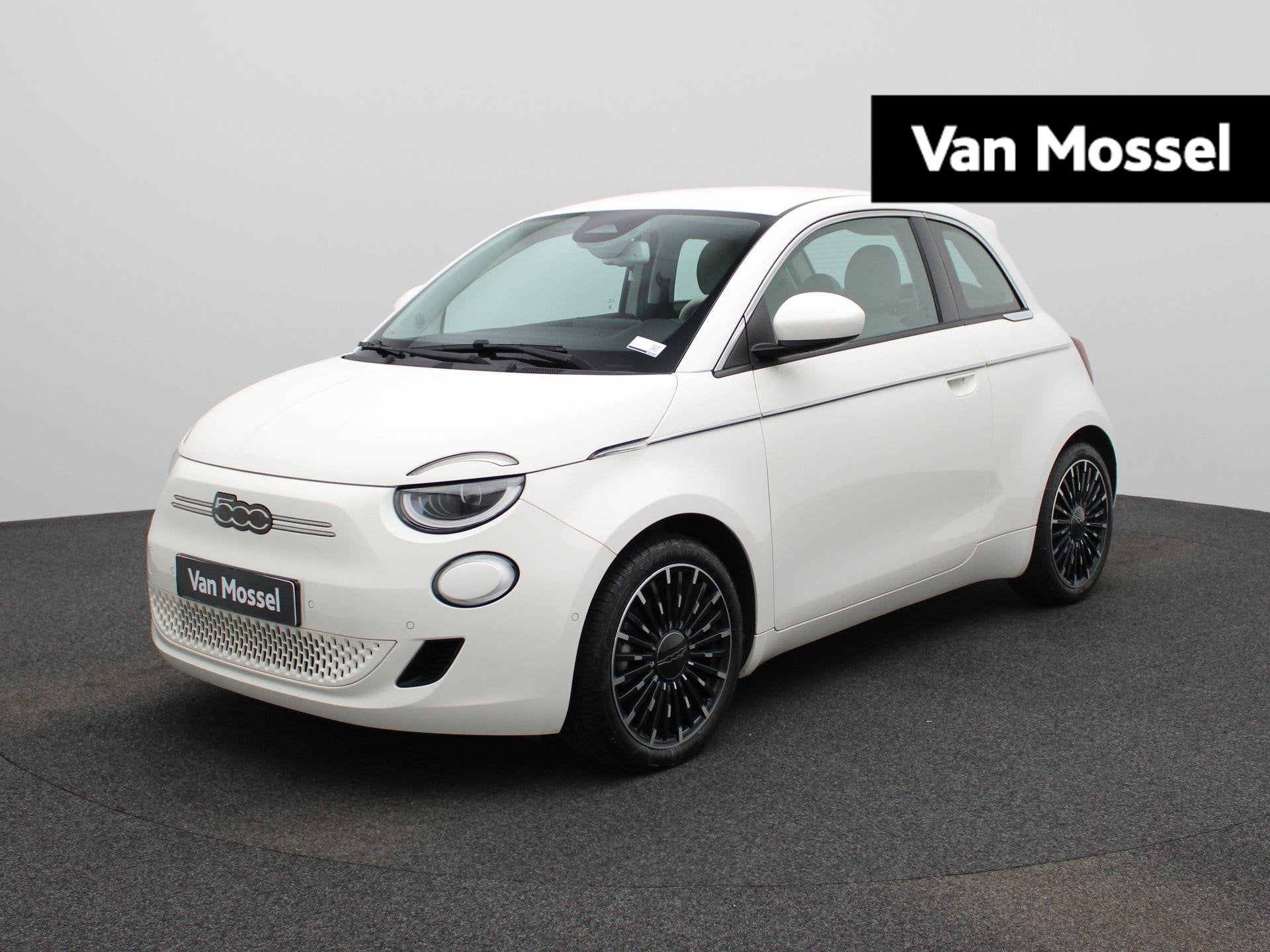 Fiat 500e 42 kWh La Prima by Bocelli, Auto's, Fiat, 12 maanden, Gebruikt, 118 pk, 4 stoelen