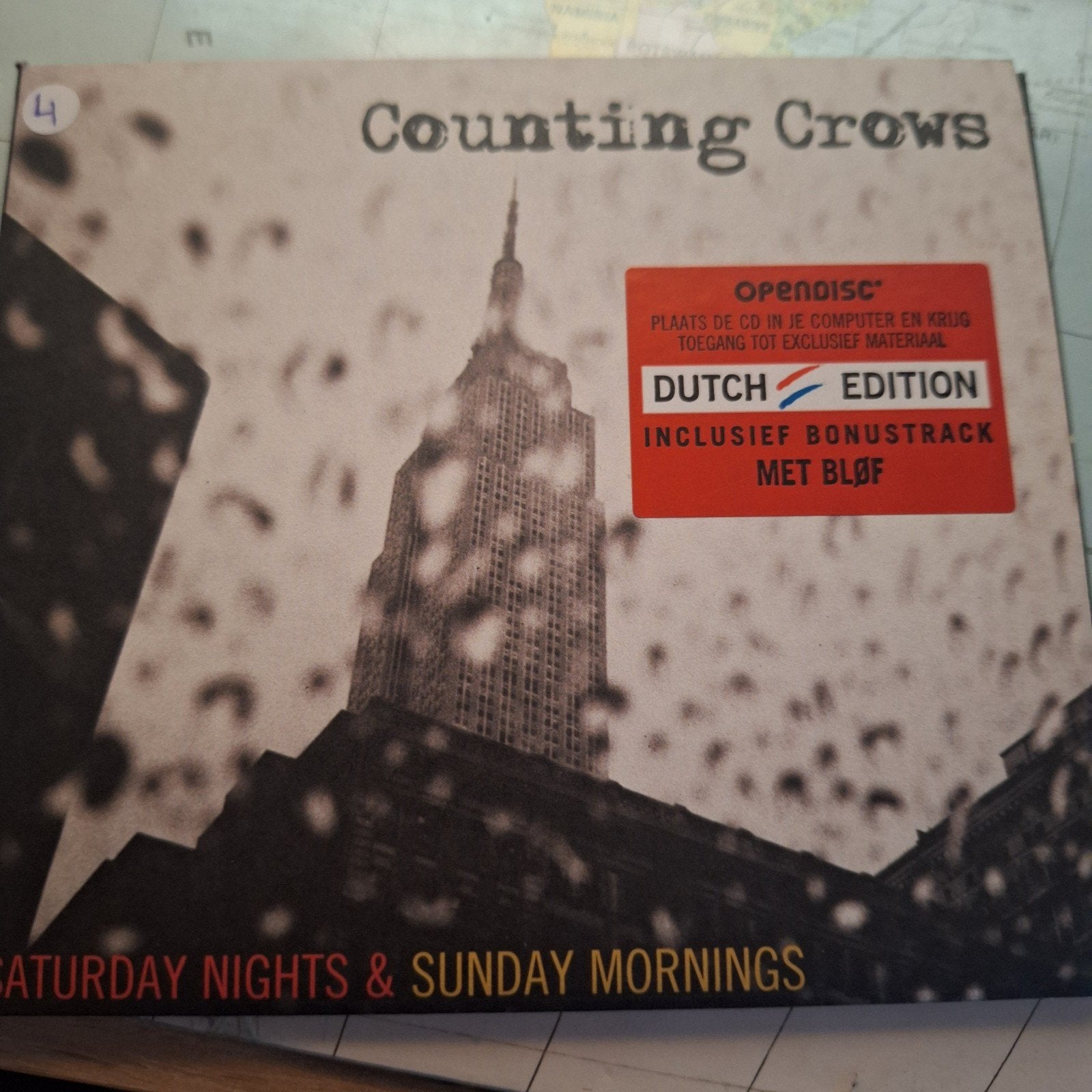 Counting Crows - Saturday Nights & Sunday Mornings CD, Cd's en Dvd's, Pop, Ophalen of Verzenden, Zo goed als nieuw, Met bonustracks