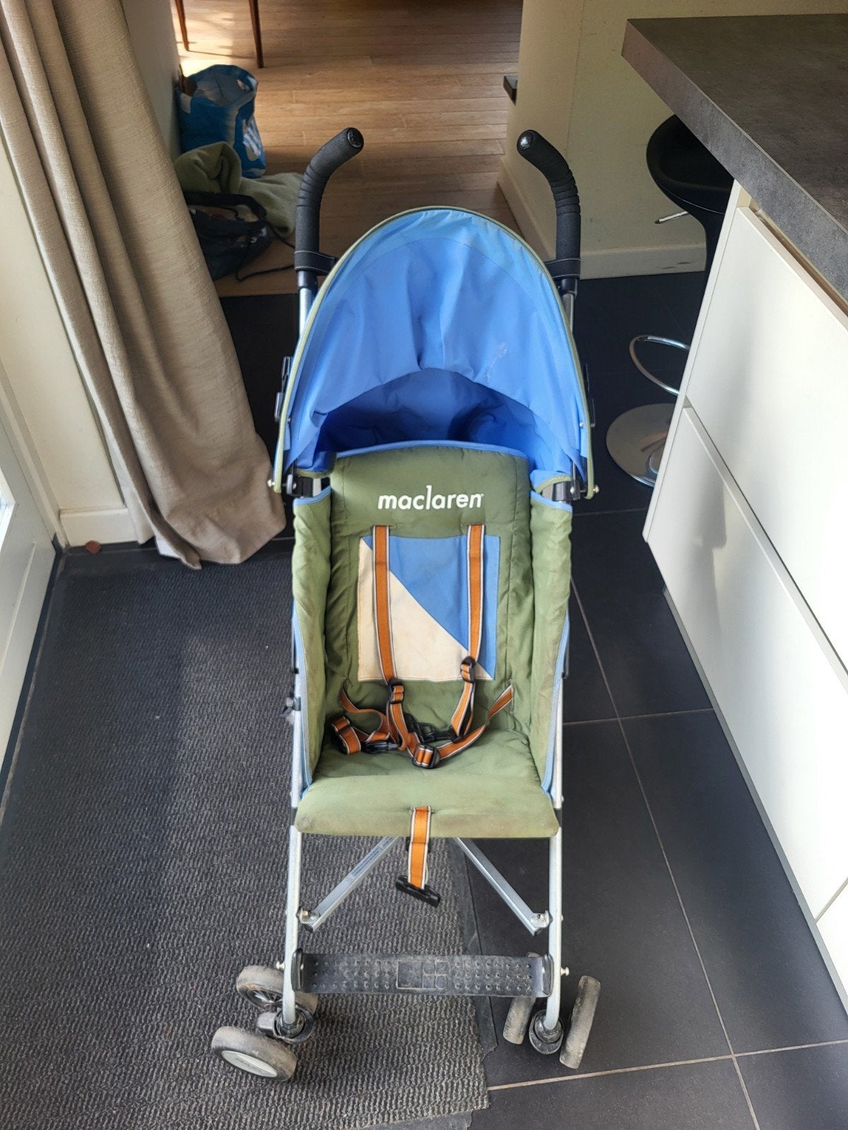 Maclaren buggy - Handige en compacte kinderwagen, Ophalen, Gebruikt, Maclaren, Regenhoes