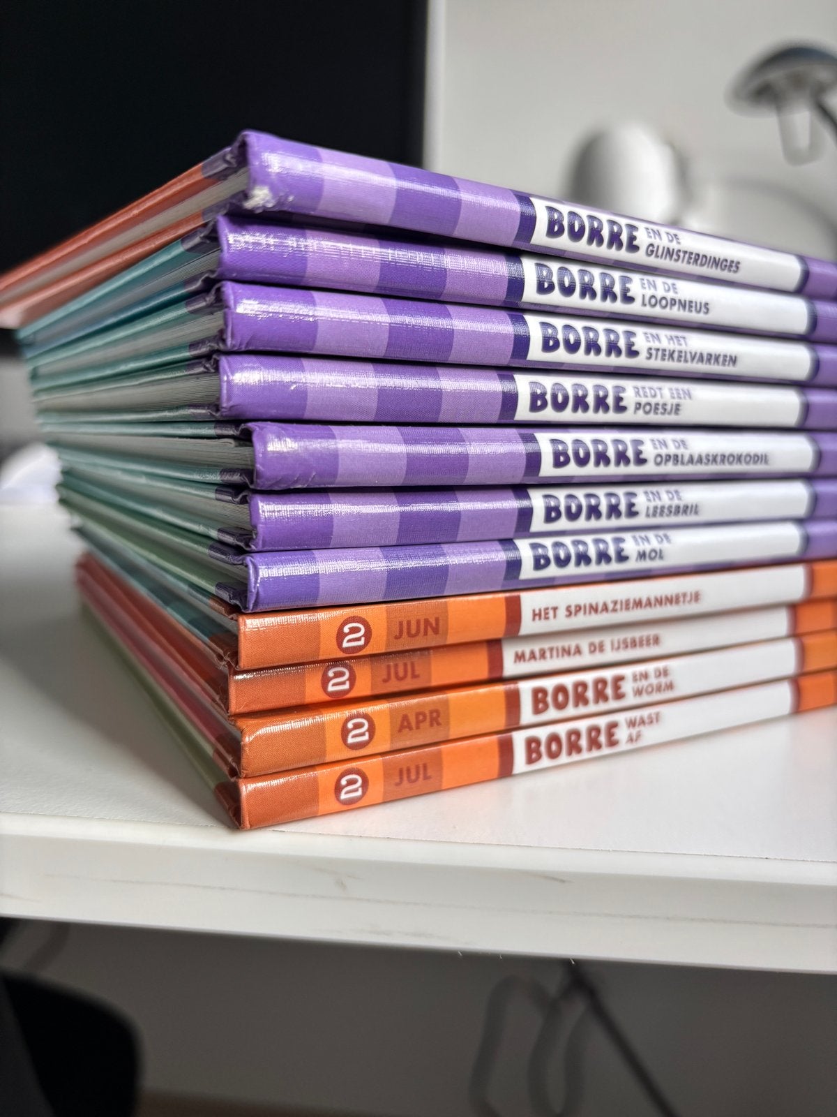 Borre Leesclub boeken - 11 stuks (groep 1/2 en 3), Boeken, Ophalen of Verzenden, Zo goed als nieuw, Fictie algemeen