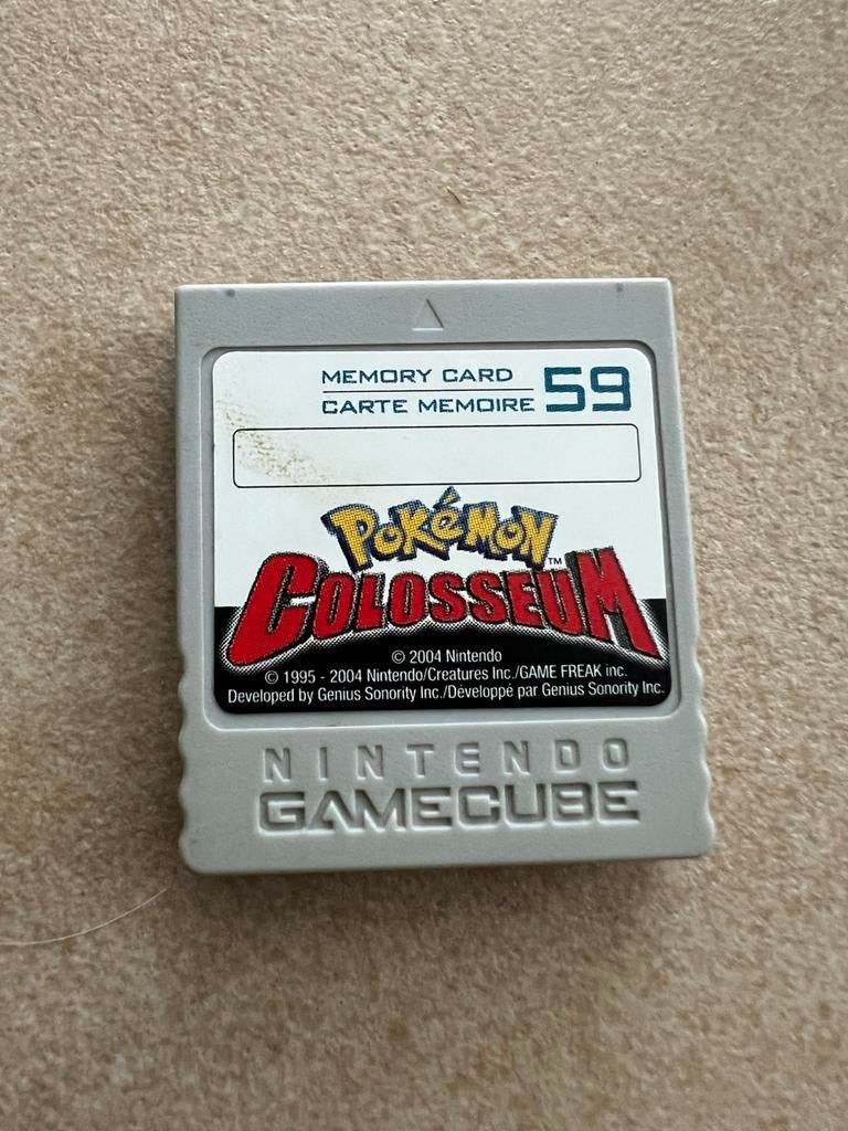 Pokémon Colosseum Memory Card, Ophalen of Verzenden, Zo goed als nieuw