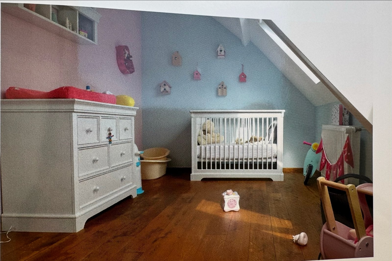 Babykamer set: ledikant, commode + schap (Babypark), Ophalen, Gebruikt, Jongetje of Meisje