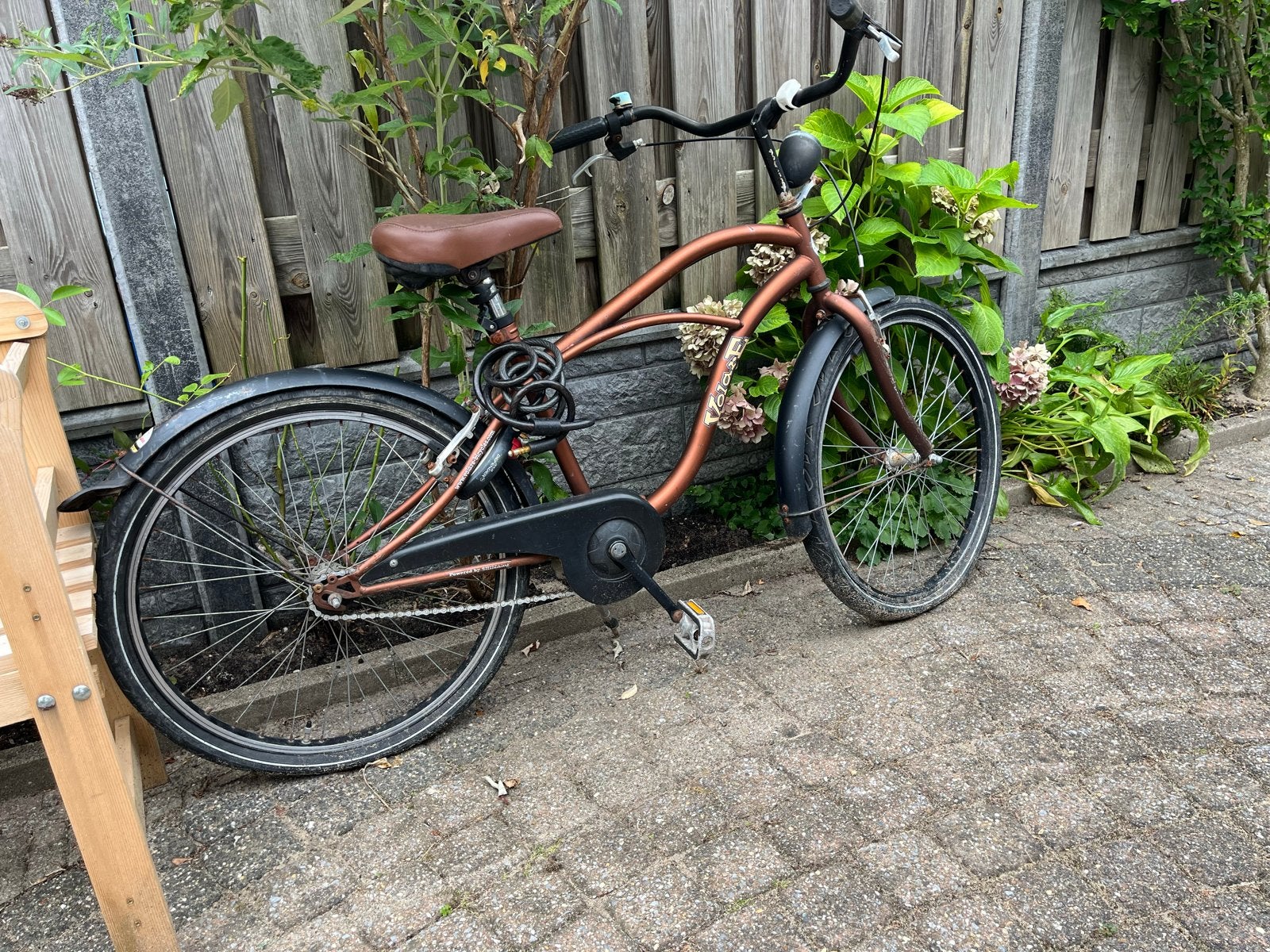 -Beach fiets- leuke opknapper merk Volare, Fietsen en Brommers, 26 inch of meer, Terugtraprem, Gebruikt, Ophalen of Verzenden