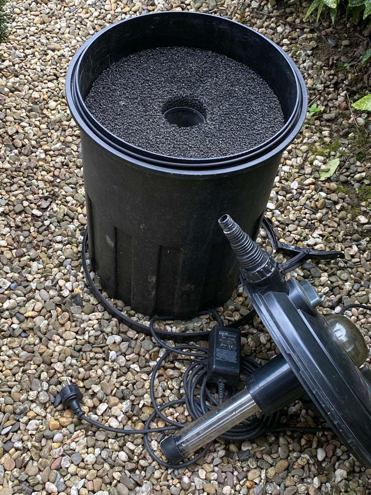 Vijverfilter met UV-lamp, Tuin en Terras, Vijvers, Verzenden, Gebruikt