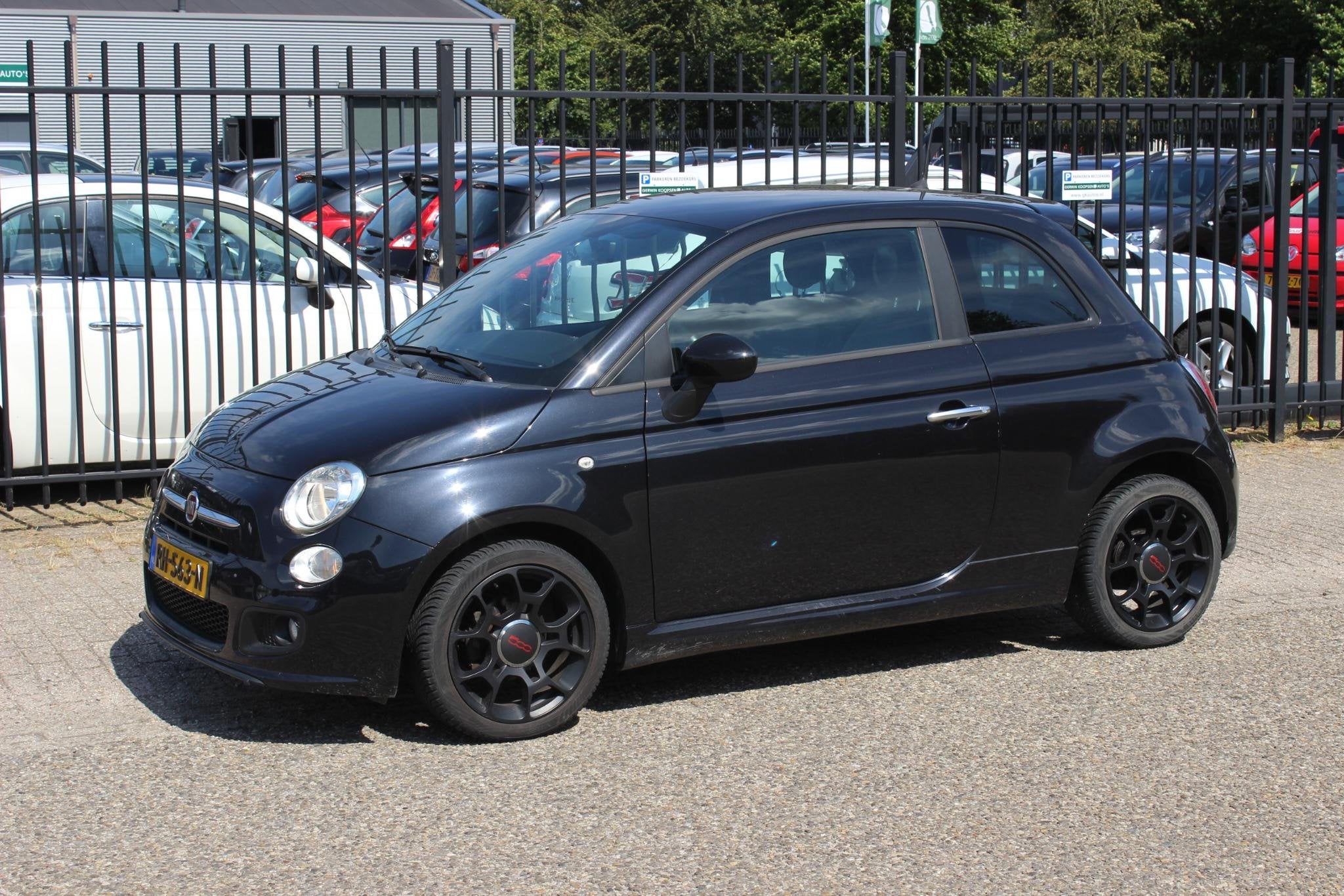 Fiat 500 1.2 4 cil. SPORT Airco/ECC!, Auto's, Voorwielaandrijving, Euro 5, Stof, Gebruikt