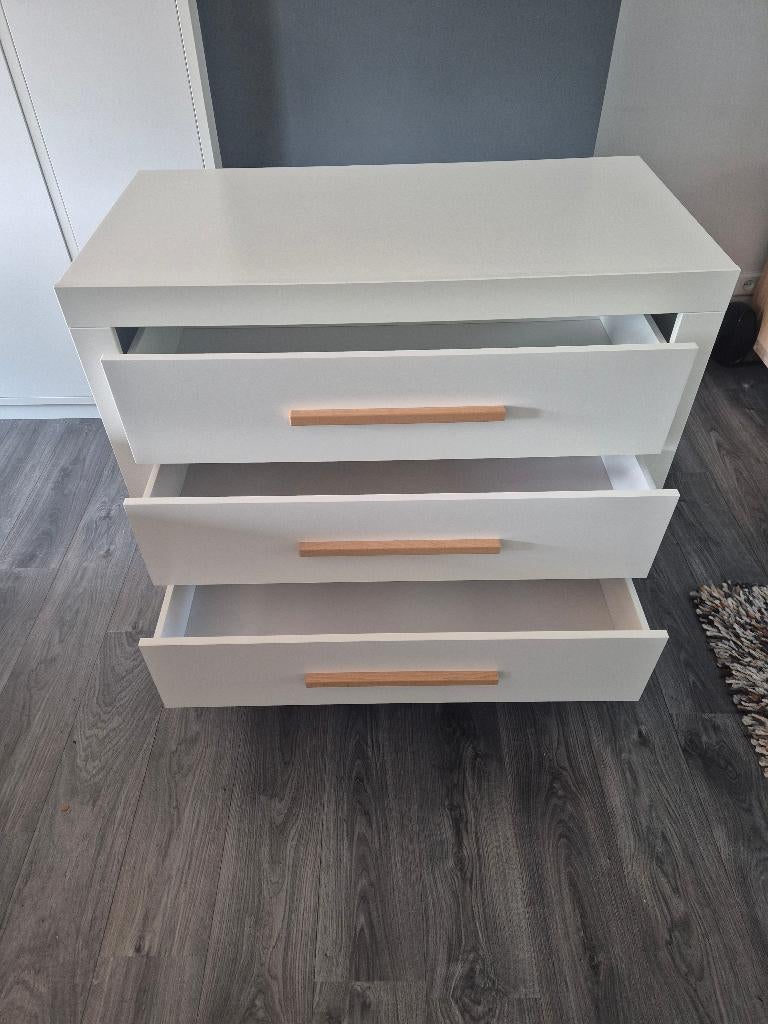 Bobita commode Fenna wit, Ophalen, 50 tot 70 cm, 100 cm of meer, Zo goed als nieuw