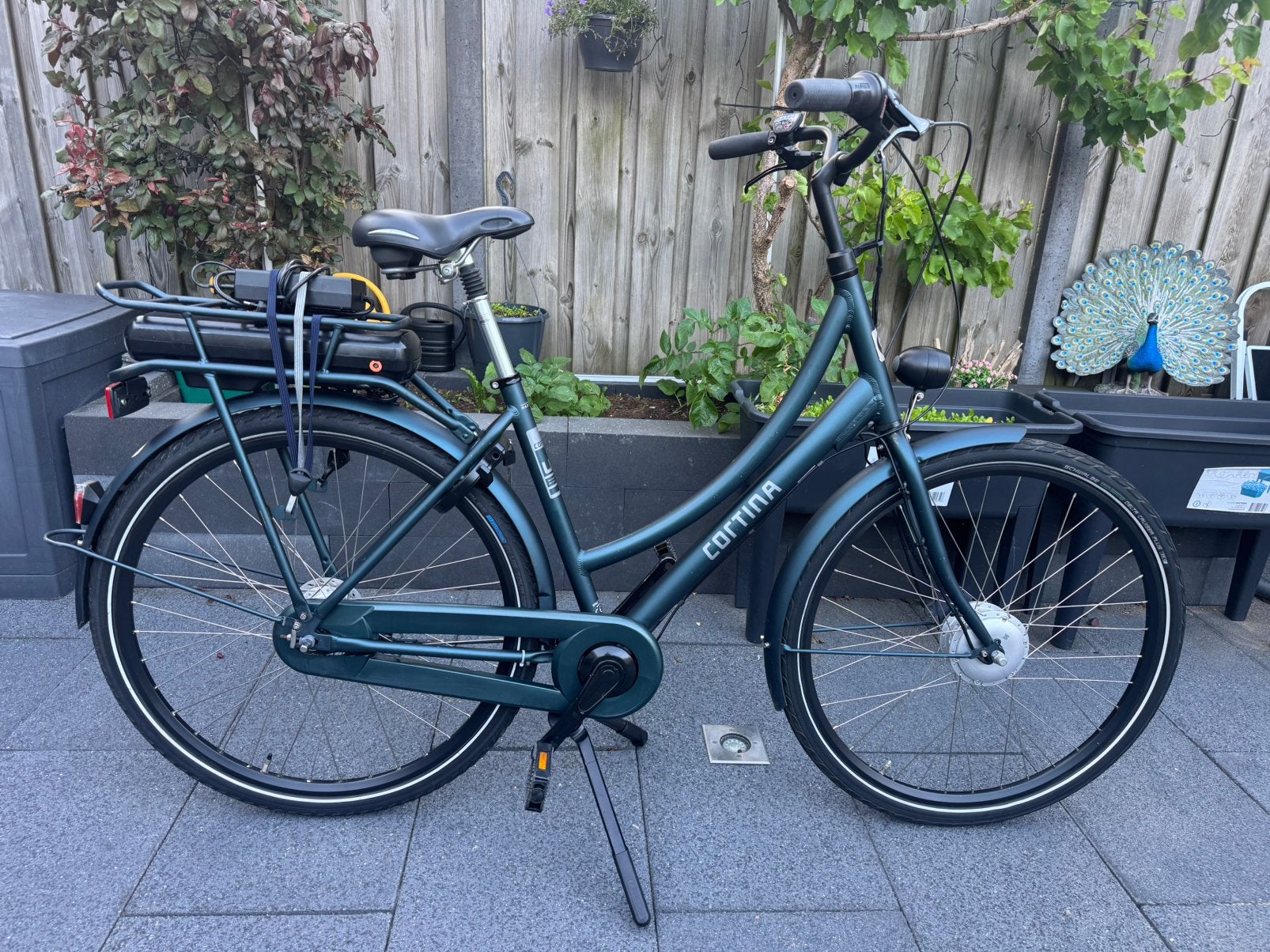 Elektrische fiets Cortina U1, 50 tot 53 cm, Ophalen, Zo goed als nieuw, Versnellingen