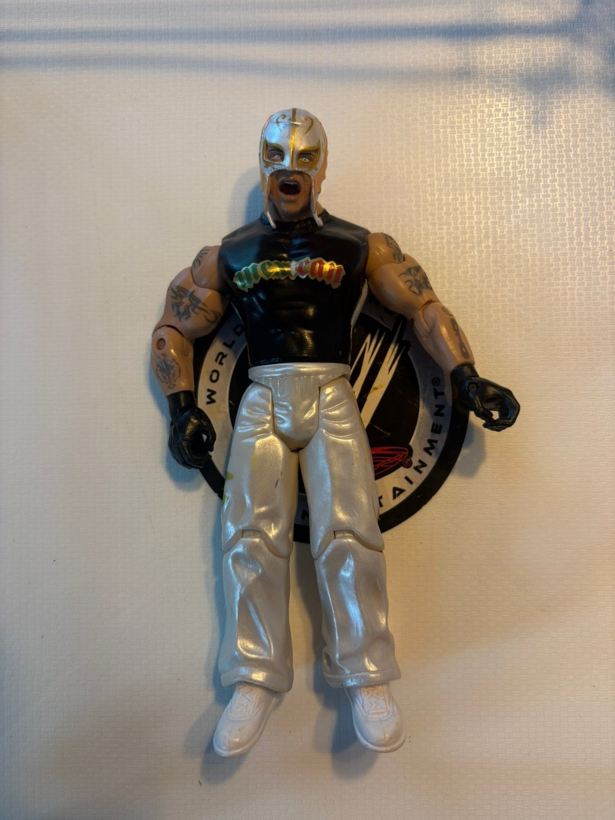 WWE Rey Mysterio jakks pacific 2003 worstelen, Ophalen of Verzenden, Zo goed als nieuw