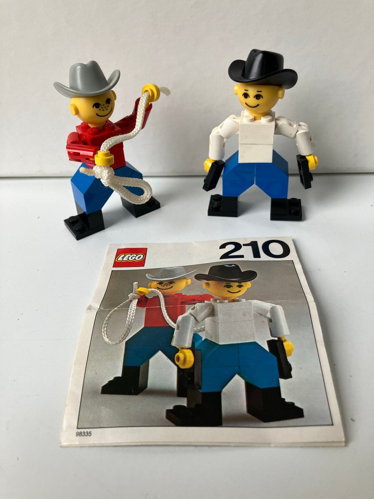 Vintage Lego Western Cowboys 210 compleet met instructies, Ophalen, Gebruikt, Lego