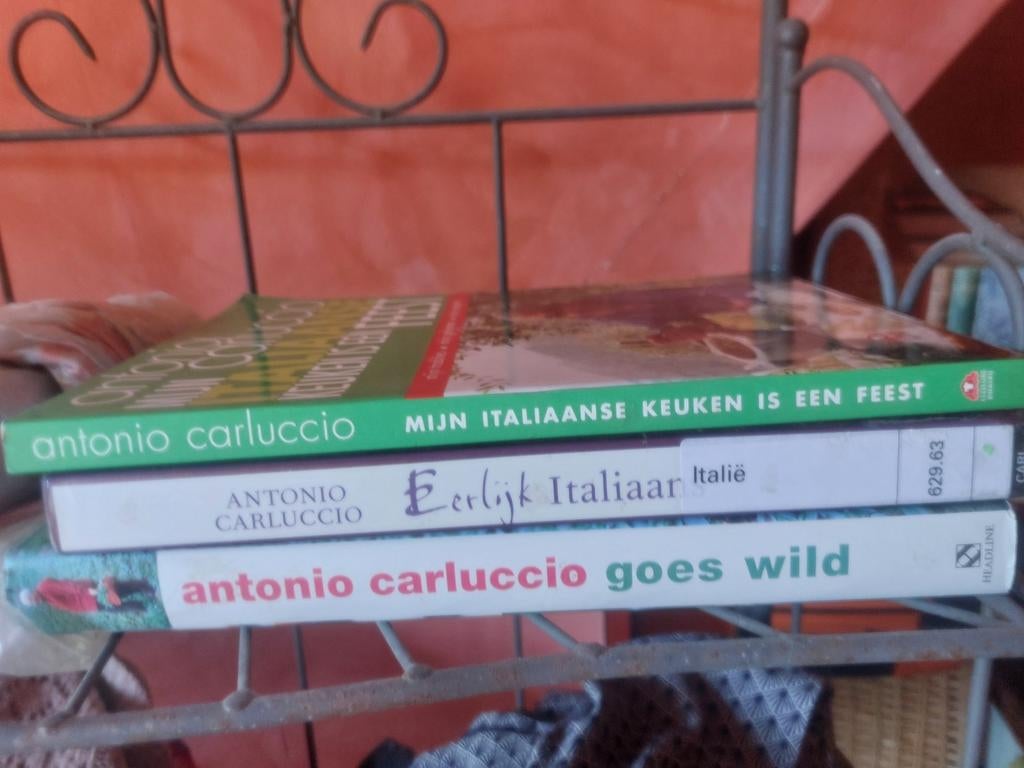 Pakket kookboeken Antonio Carluccio, Boeken, Kookboeken, Ophalen of Verzenden