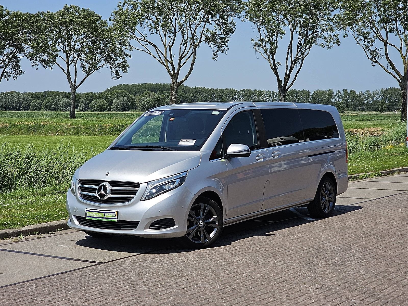 MERCEDES-BENZ V-KLASSE 250 CDI l3 xl dubbele cabine, Auto's, Automaat, Euro 6, Bedrijf, Diesel
