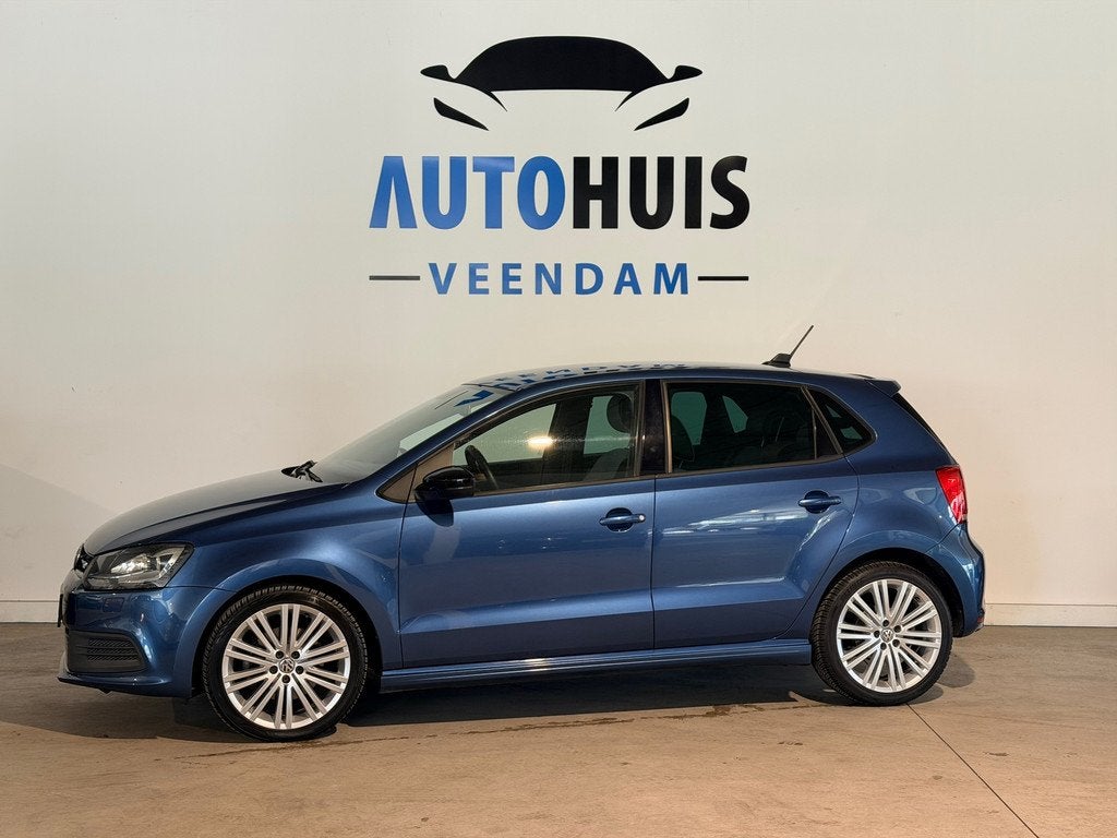 Volkswagen Polo 1.4 TSI BlueGT, Auto's, Voorwielaandrijving, Euro 5, 4 cilinders, Blauw