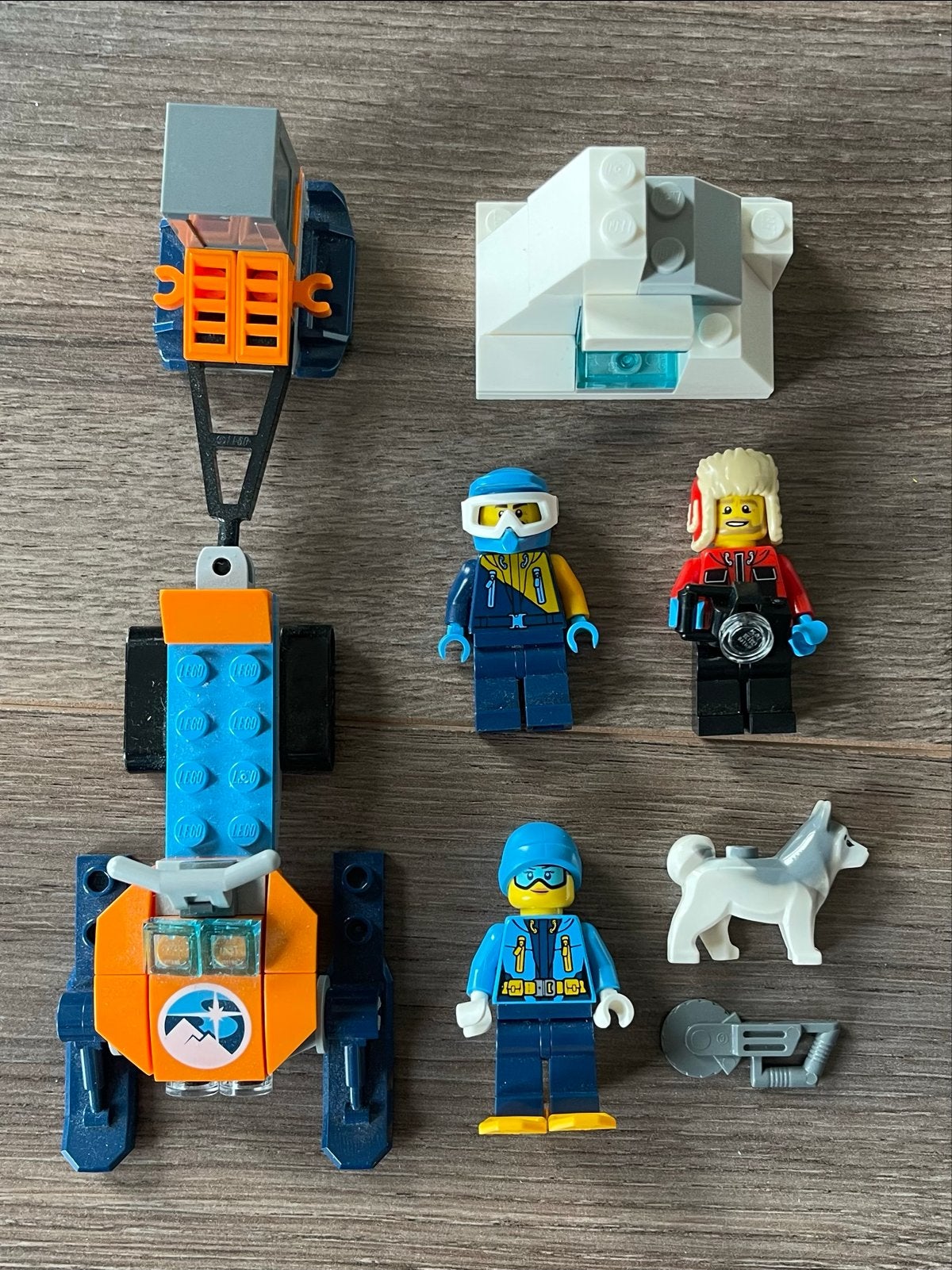 LEGO City Arctische Verkenner Set 60191 met 3 Minifiguren, Ophalen of Verzenden, Zo goed als nieuw, Complete set, Lego