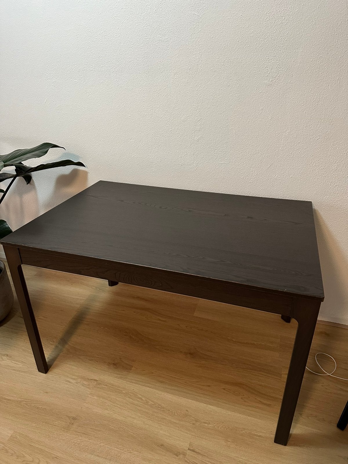 Eettafel uitschuifbaar ekedalen, Ophalen, Zo goed als nieuw, Rechthoekig, 50 tot 100 cm