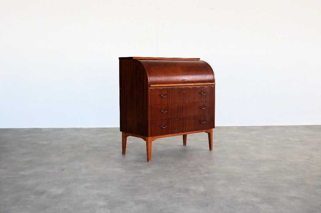 vintage secretaire | bureau | SMI | Zweden, Gebruikt, ., Ophalen of Verzenden, .