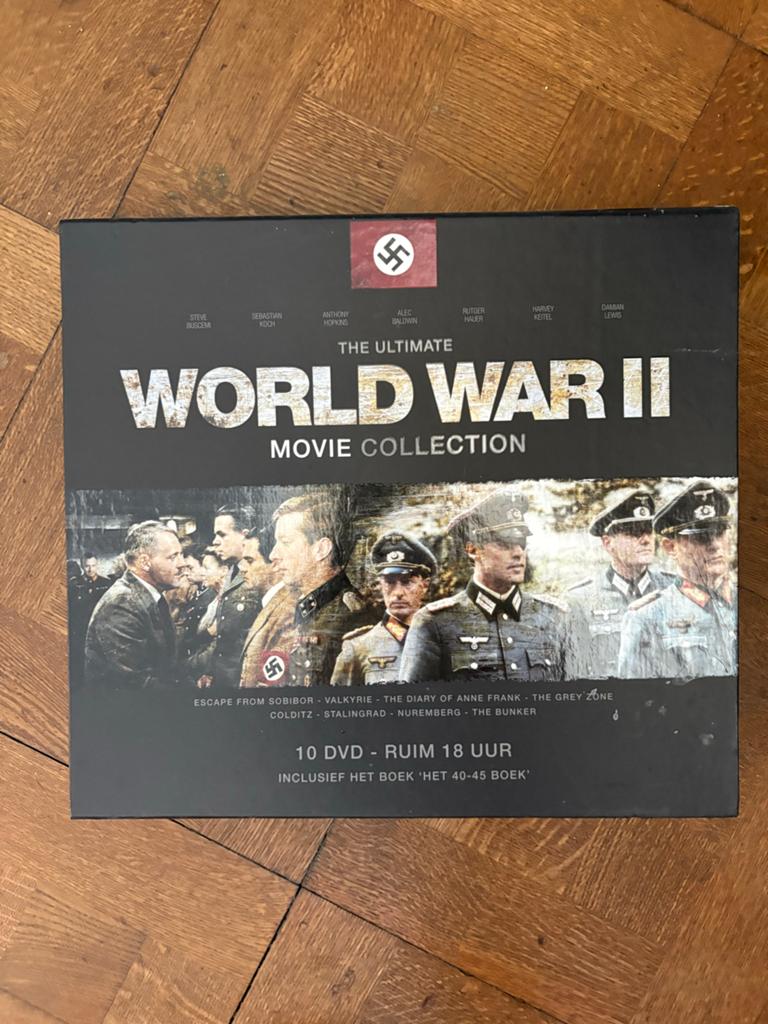 The Ultimate World War II Movie Collection - 10 DVD Boxset, Cd's en Dvd's, Vanaf 16 jaar, Ophalen of Verzenden, Zo goed als nieuw