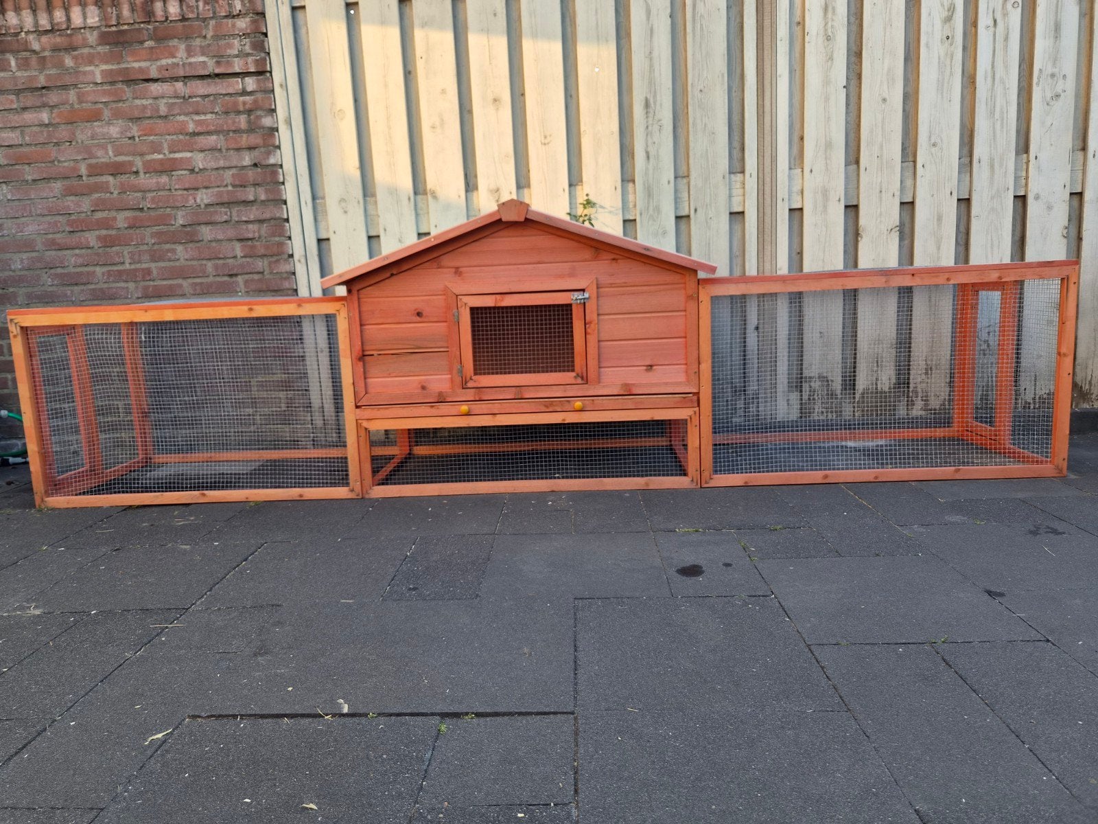 Konijnenhok + toebehoren overcomplete set, Dieren en Toebehoren, Ophalen, Zo goed als nieuw, Overige typen
