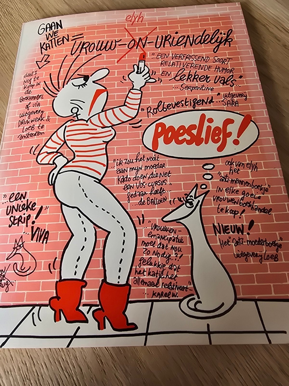 Vrouwonvriendelijk - Een Unieke Strip van Elyh, Verzenden, Gelezen, Elyh, Nederland