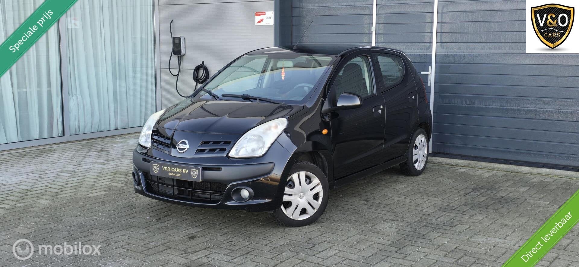 Nissan Pixo 1.0 Acenta, Auto's, Voorwielaandrijving, Euro 5, Stof, Gebruikt