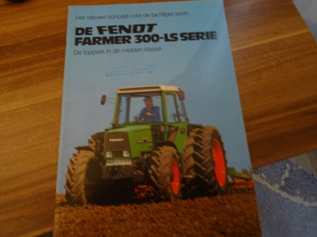 De Fendt Famer 300-LS SERIE Folder, Ophalen of Verzenden, Zo goed als nieuw, Folder
