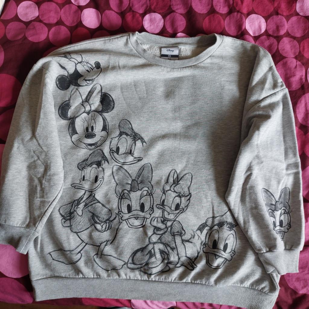 Oversized trui met Disney figuren, maat 50, Disney, Maat 46/48 (XL) of groter, Ophalen of Verzenden, Grijs